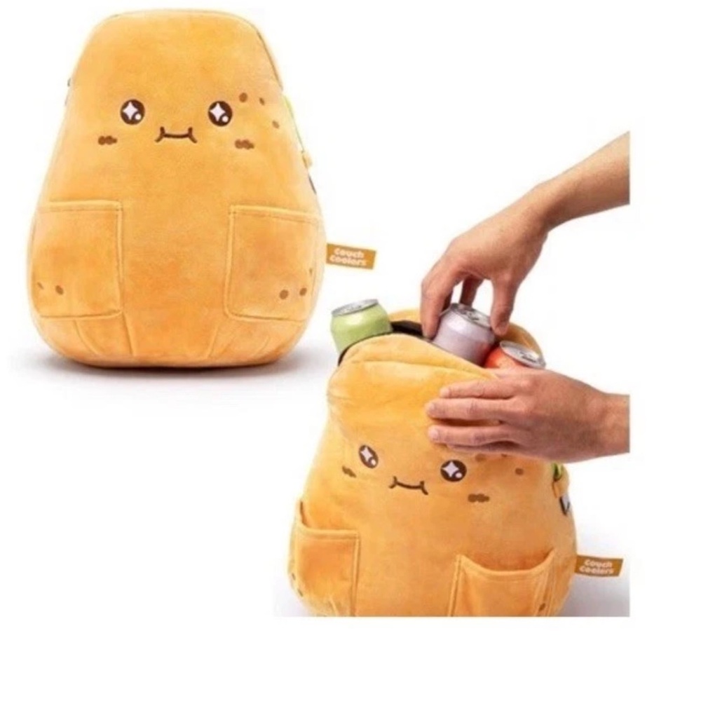 Couch Cooler Potato Insulated Bag Binge Buddy What Do You Meme Plush Rare Sample